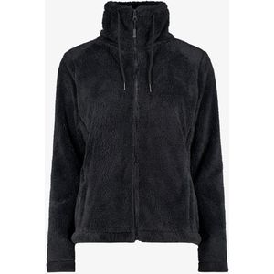 Mountain Peak furry dames fleece vest zwart - Maat S