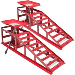 Hydraulische Auto Liftbrug Ramps - Verstelbare Hoogte tot 30 cm - 2000 kg Capaciteit