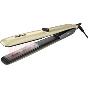 Ricki Parodi XRSteam Stoom & Infrarood Haar Stijltang – Keramisch – 230°C – Snel opgewarmd – Met Waterreservoir – Goud