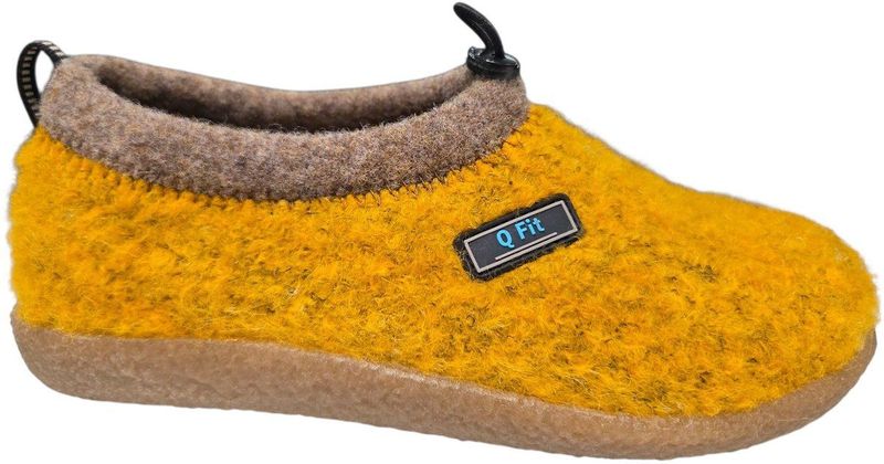 Q-Fit - CATO - Pantoffels - Geel