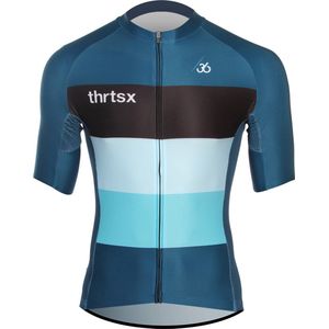 Wielershirt, Aero Light - Blauw/Zwart - Heren