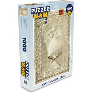 Puzzel Kunst - Aladdin - Sprookje - Legpuzzel - Puzzel 1000 stukjes volwassenen - Kerst - Cadeau - Kerstcadeau voor mannen, vrouwen en kinderen
