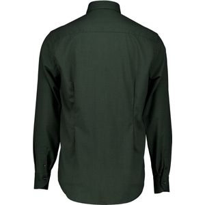 John Miller - Overhemd Donkergroen John Miller 5710412 Lange Mouw Overhemd Donkergroen 5710412