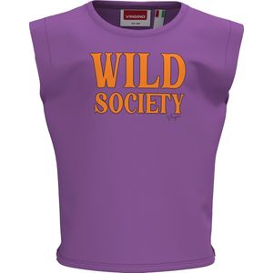 Vingino T-shirt Harmae Meisjes T-shirt - True purple - Maat 116
