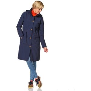 Happy Rainy Days Lange Regenjas Dames Porto Olijfgroen