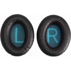 Jumalu Luxe Lederen Oorkussens Blauw – Vervangende Earpads voor BOSE QuietComfort QC15 QC25 QC35 QC2 AE2 AE2i – Memory Foam
