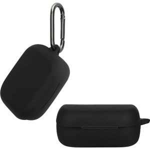 kwmobile Hoes geschikt voor Skullcandy Grind Fuel True Wireless - Siliconen cover voor oordopjes in zwart