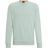 BOSS - Sweater Westart Turquoise - Heren - Maat L - Regular-fit