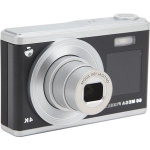 Digitale camera 4K 60MP 10X Optische Zoom 6X Digitale Zoom Selfie Camera met Dual IPS HD-scherm - Autofocus Anti Shake Vlogging Camera voor Tieners en Volwassenen .