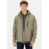 camel active - Softshelljack - Groen - Gerecycled Polyester