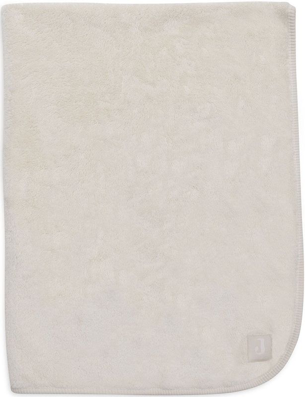 Jollein - Basic Jersey/Sherpa - Ledikantdeken - Oatmeal - 100 x 150 cm