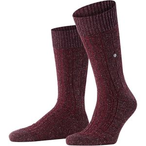Burlington - Twist of Tweed - Chaussettes - Rood - 1 Paar