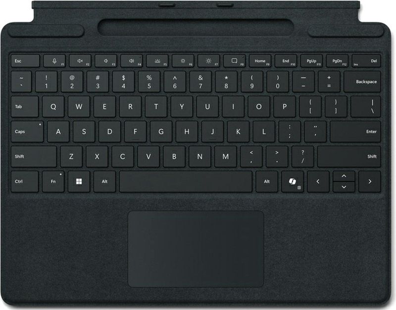 Microsoft Surface Pro Keyboard with pen storage for Business QWERTZ Luxemburgs Microsoft Cover port Zwart