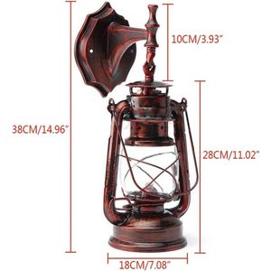 Gran Vida® - Wandlamp - Vintage Design - Duurzaam Metaal en Kunststof