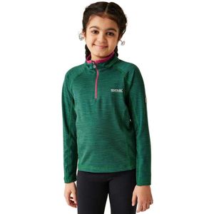 Regatta Berley Fleece Met Halve Rits Groen 5-6 Years Meisjes