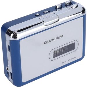 Cassette Speler - Walkman - Grijs en blauw