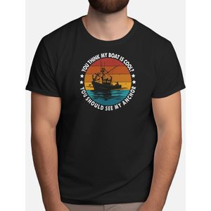 You Can Adjust the Sails Fishing Boat - T Shirt - Fishing - Gift - Cadeau - Angling - Fisherman - CatchOfTheDay - Vissen - Hengelsport - Visser - VangstVanDeDag - Vliegvissen