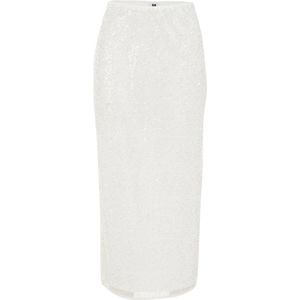 WE Fashion - Midi-rok - Zwart - Pailletten