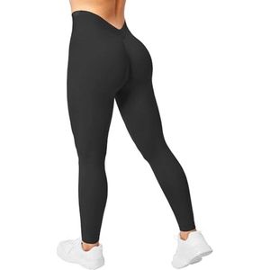 V Back Scrunch Butt High Waist Sports Leggings voor Dames - Comfortabel en Stijlvol