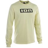 Ion Logo T-shirt Met Lange Mouwen Beige S Man