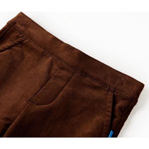 vidaXL - Kinderbroek - 104 - cognackleurig