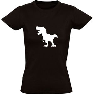 T-Rex Dames T-shirt | Tyrannosaurus Rex | Dino | Dinosauriërs | Beest | World