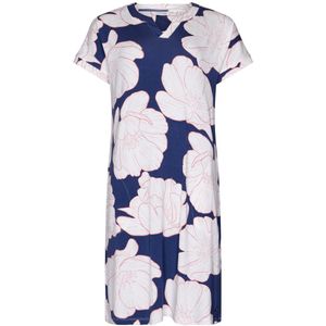Pastunette - Whispering Petals - Nachthemd - Donkerblauw - 95% Ecovero Viscose
