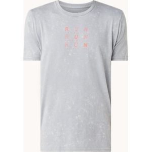Under Armour Trainings T-shirt met print en HeatGear - Grijs - Maat S