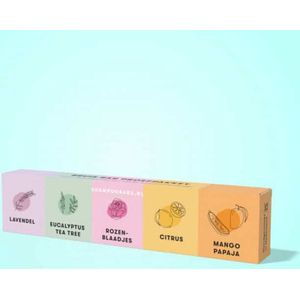 Shampoo Bar - Bruis Bar Proefpakket - Plasticvrij - 5 Mini Bruis Bars
