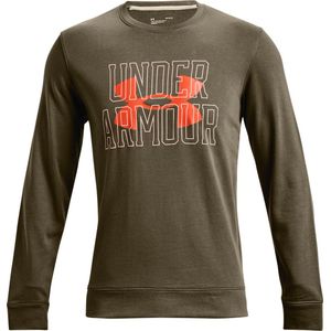 Under Armour Rival Terry Logo Crew-Tent / / Team Orange