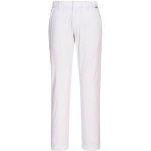 Portwest - Stretch Slim Chino - Broek - Wit