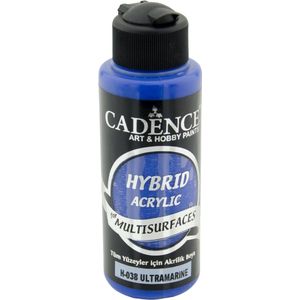 Acrylverf - Multisurface Paint - ultramarine blue - Cadence Hybrid Acrylic - 120 ml