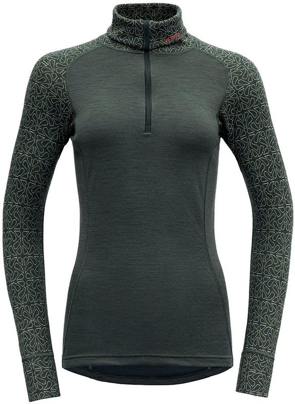 Devold Of Norway - Duo Active - Merino T-shirt - Lange Mouw - Half Rits
