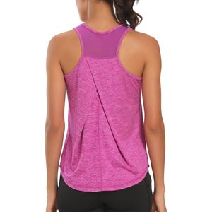 Mouwloze Dames Sport Tanktop - Lichte Fitness Top voor Yoga en Intensieve Training