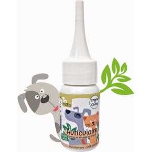 KasTete Franse Natuurlijke oorverzorging voor honden en katten - Securidaca - propolis en tijm 30 ml