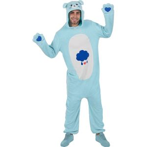 Funidelia | Brombeertje Kostuum Voor Troetelbeertjes Care Bears voor vrouwen en mannen  Tekenfilms, Care Bears, Beer - Kostuum voor Volwassenen Accessoire verkleedkleding en rekwisieten voor Halloween, carnaval & feesten - Maat L - XL - Blauw