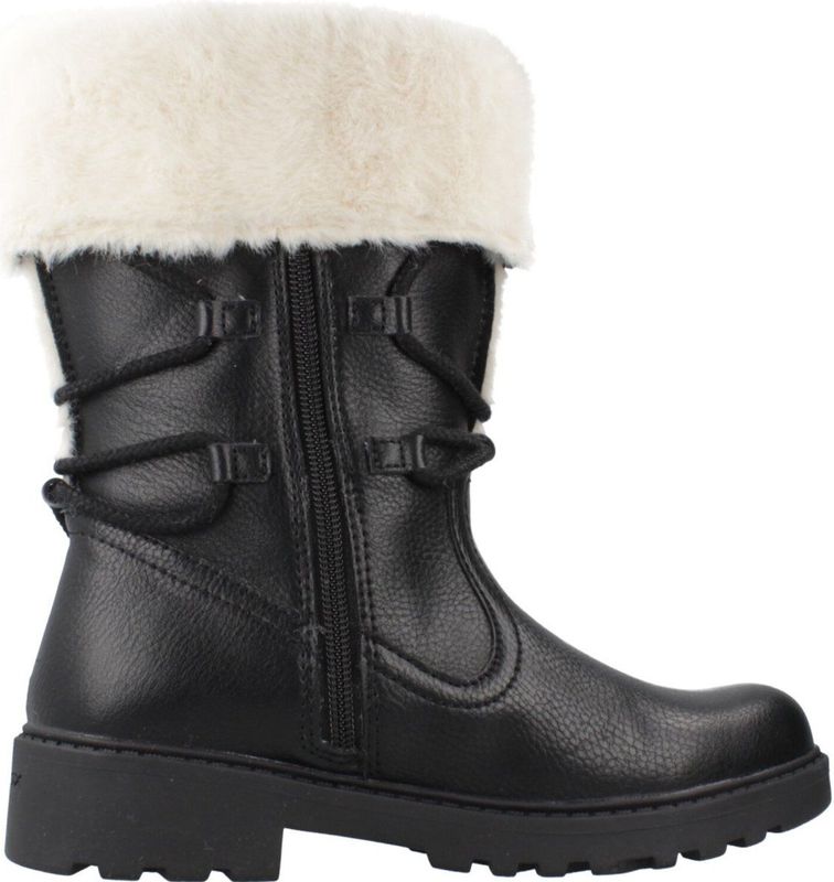 GEOX Laarzen  lichtbeige / zwart