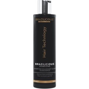 Brazilicious Silver Therapy No yellow Shampoo 250 ml voor de keratine behandeling