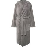 Ulla Popken - Badjas - Betongrijs - A-lijn - Dames