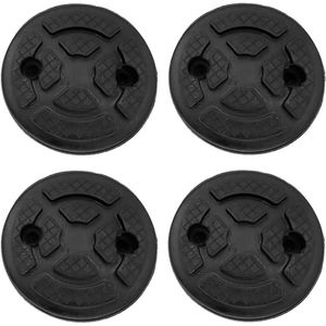 JHubers Goods - Rubberen plaat set voor parkeerlift en mechanische werkplaatsen (120 x 30 mm) - 4 stuks