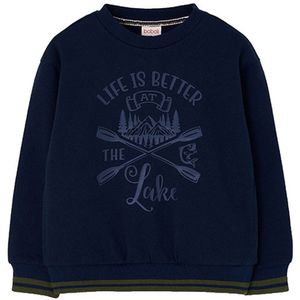 Boboli - Fleece Sweatshirt - Blauw - 12 Jaar - Jongens