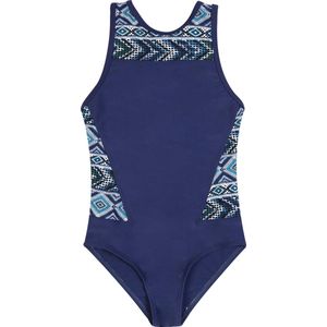 Badpak met racerback- Navy tribal parttern 116-122