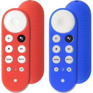 Beschermhoes voor Chromecast met Google TV Afstandsbediening - Anti-slip en Wasbaar