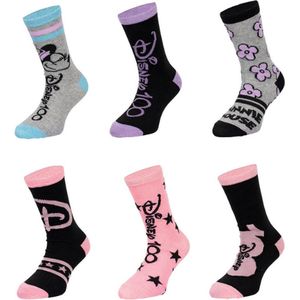 Minnie Mouse Disney 100 jaar | Sokken | 6 Paar | Maat 27 -30 |