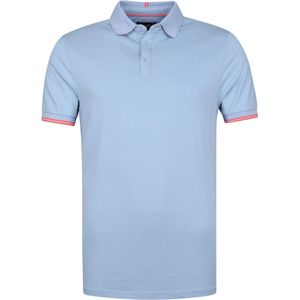 Suitable Polo Harold Fluor Blauw - Maat 3XL - Heren