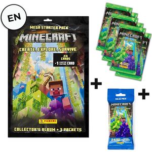 Promo Pack EN trading cards Minecraft 3 - Panini