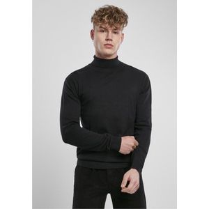 Urban Classics - Basic Turtleneck Sweater/trui - M - Zwart