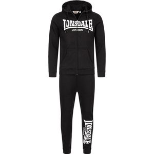 Lonsdale Joggingpak FEENY Zwart - Maat: 3XL