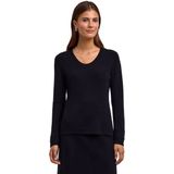 FALKE - Favorites Ultrafine - Gebreide Trui - Zwart