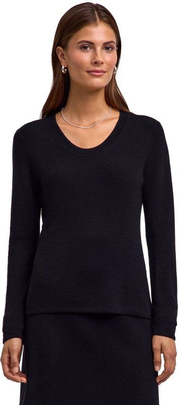 FALKE - Favorites Ultrafine - Gebreide Trui - Zwart